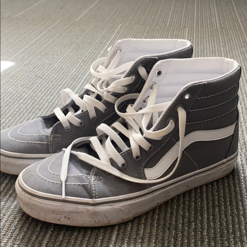 Gray Hightop Vans